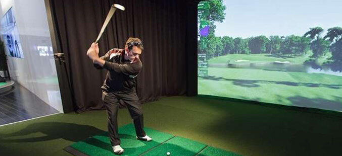 PanWest HD Golf simulator in singapore