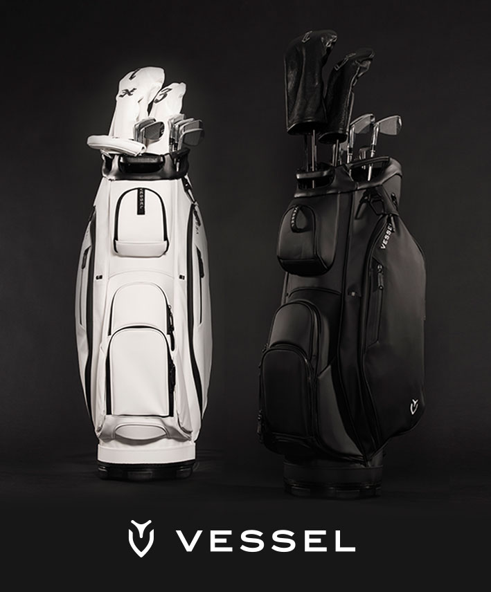 Lux XV 2.0 | Golf Cart Bag | Vessel Golf Black