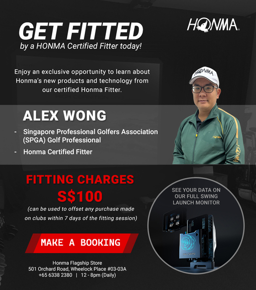 honma Golf Fitting Service in Singapore