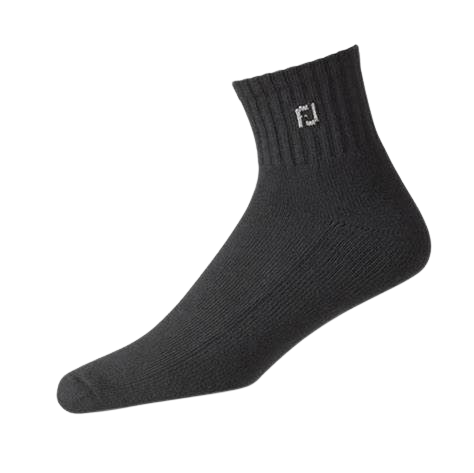 FootJoy ComforSof Quarter Socks - Black