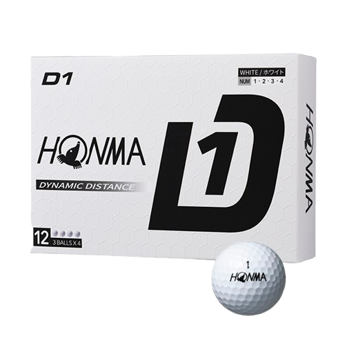 Honma D1 Golf Balls - White