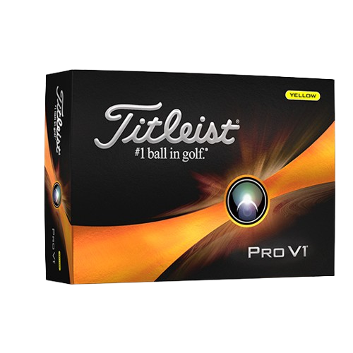 Titleist ProV1 Yellow Golf Balls